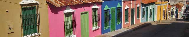 Street in the historical zone of Ciudad Bolívar