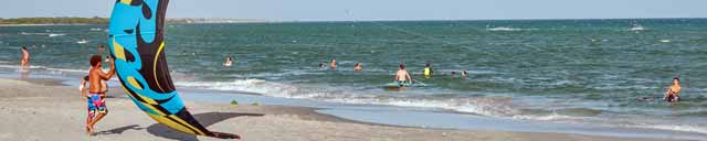 Kitesurfing in Playa El Yaque