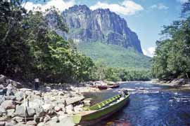 Rio Churun in Canaima
