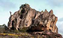 Rochas na Auyan-tepui